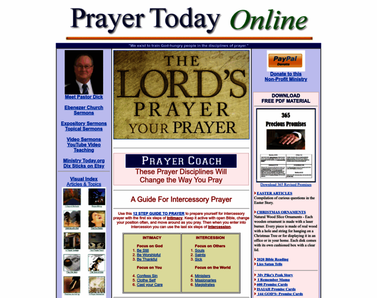 Prayertoday.org thumbnail