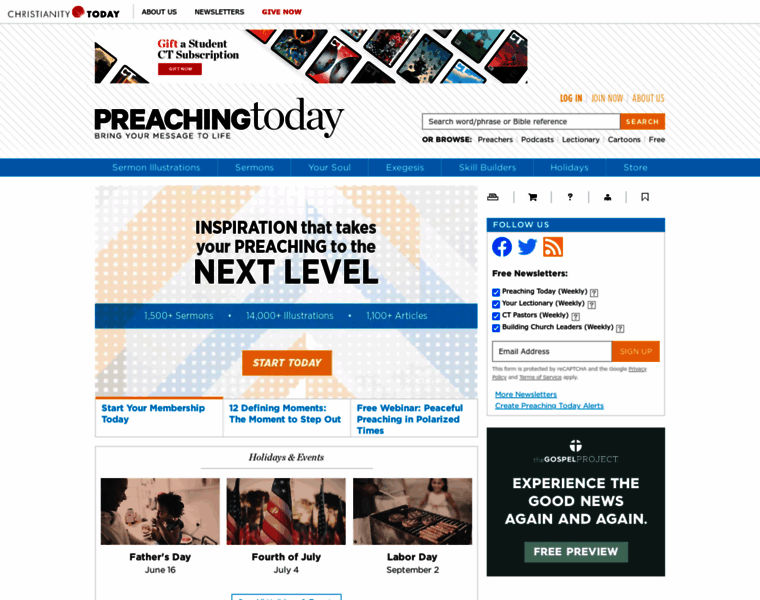 Preachingtoday.com thumbnail