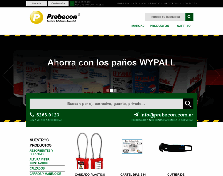 Prebecon.com thumbnail