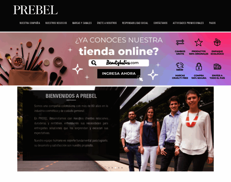 Prebel.com.co thumbnail
