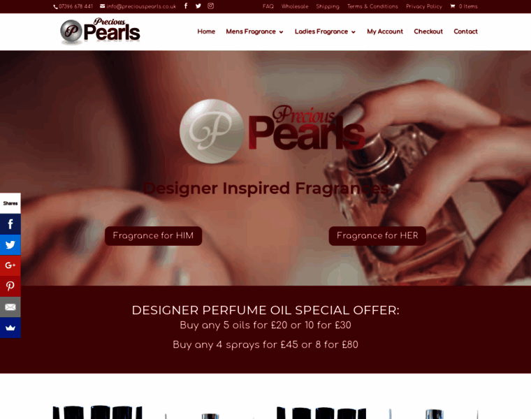 Preciouspearls.co.uk thumbnail