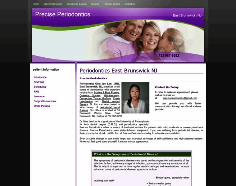 Preciseperiodontics.com thumbnail