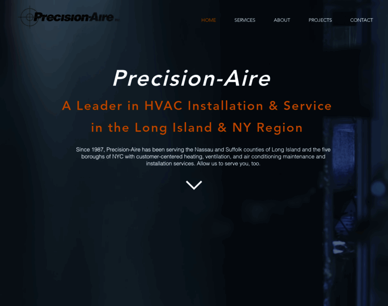 Precision-aire.com thumbnail