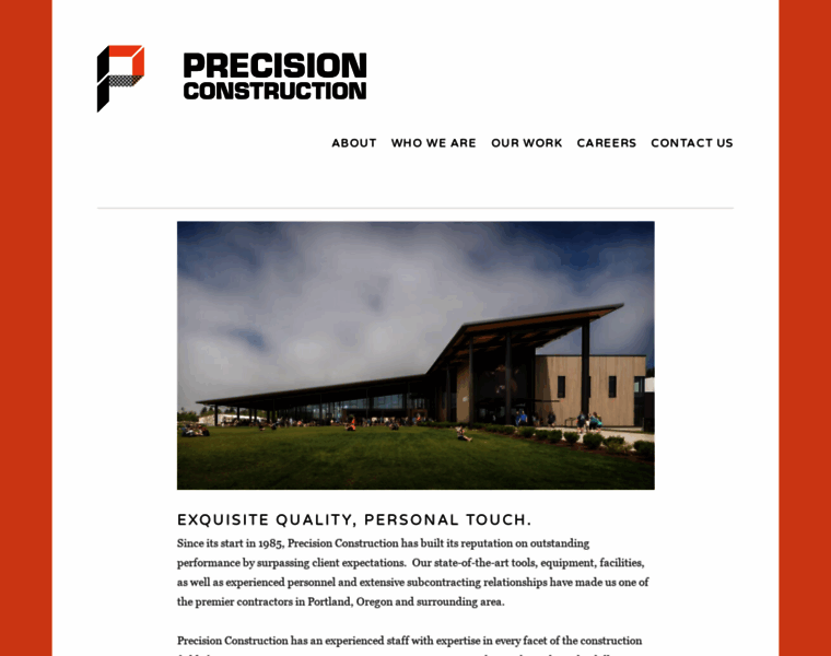 Precision-construction-company.com thumbnail