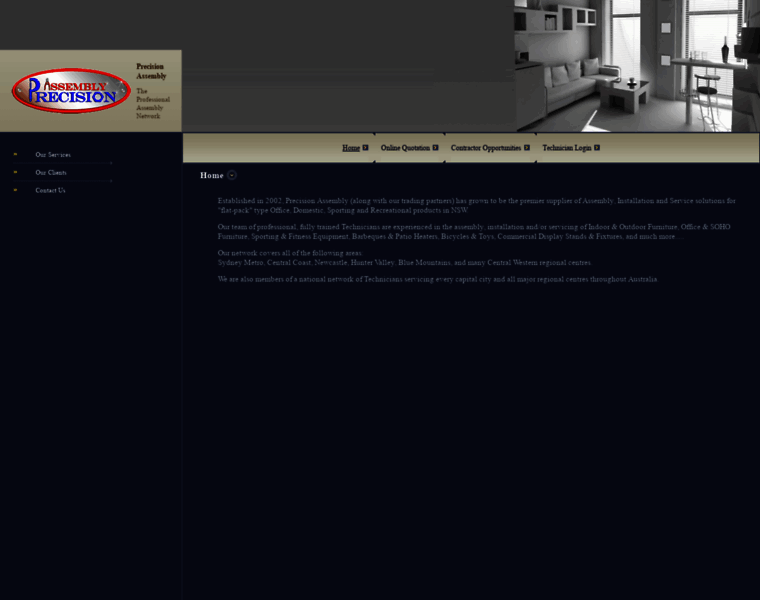 Precisionassembly.com.au thumbnail