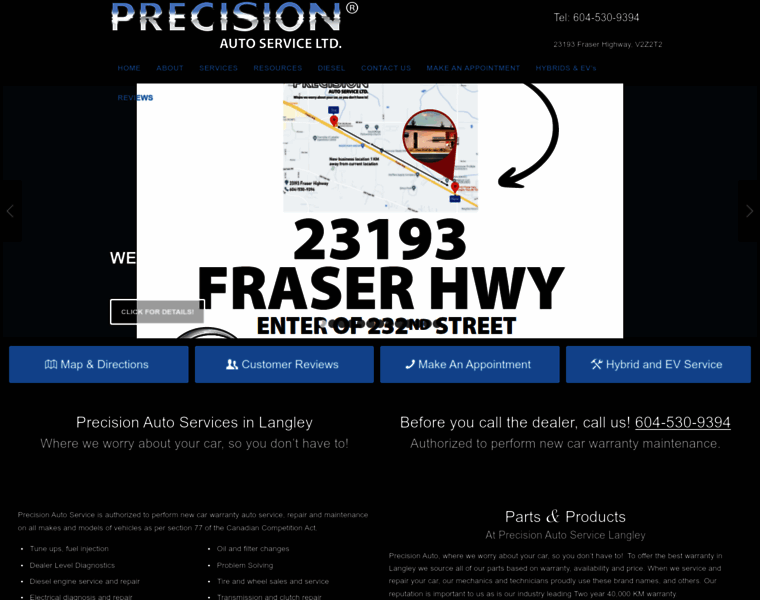 Precisionautoservice.com thumbnail