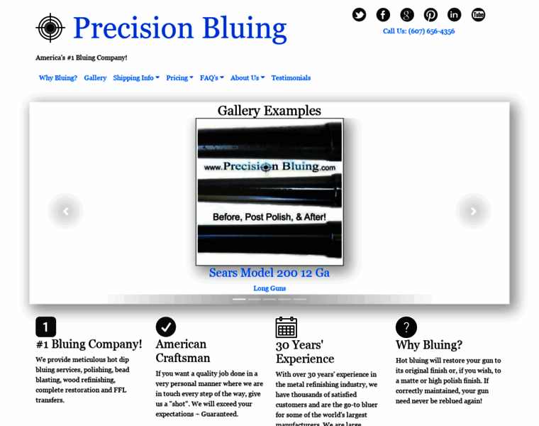 Precisionbluing.com thumbnail