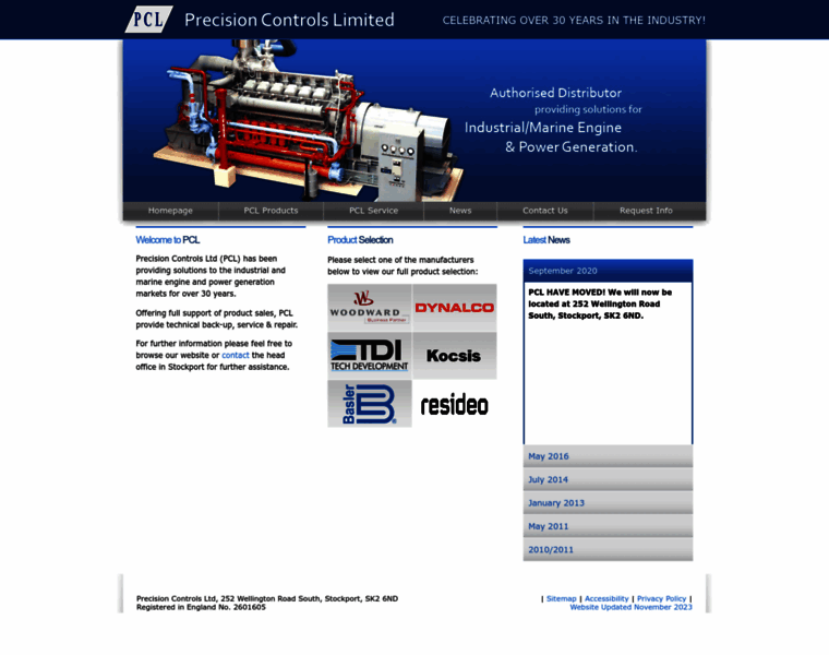 Precisioncontrols.co.uk thumbnail