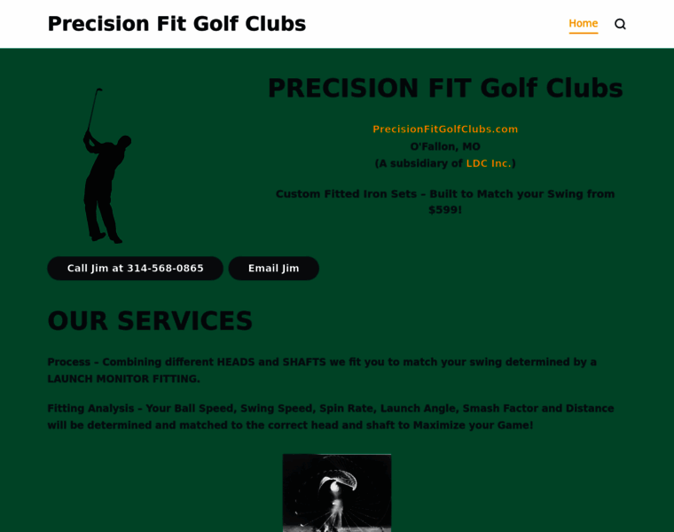Precisionfitgolfclubs.com thumbnail
