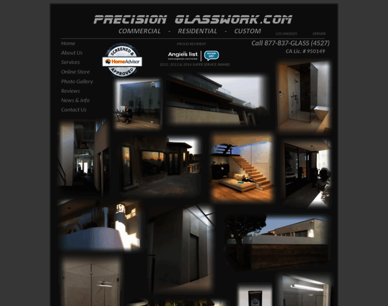 Precisionglasswork.com thumbnail
