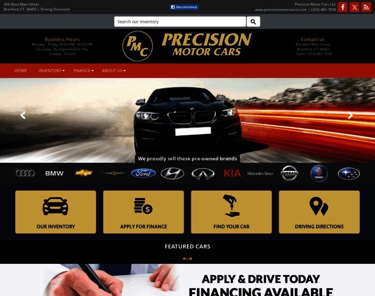 Precisionmotorcarsct.com thumbnail