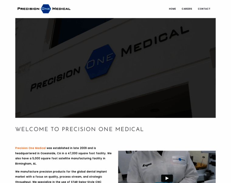 Precisiononemedical.com thumbnail
