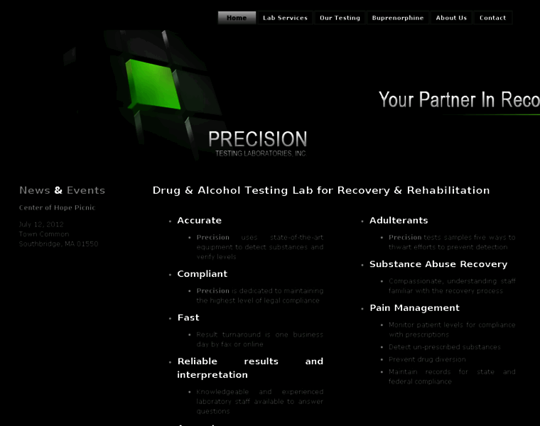 Precisiontestinglabs.com thumbnail