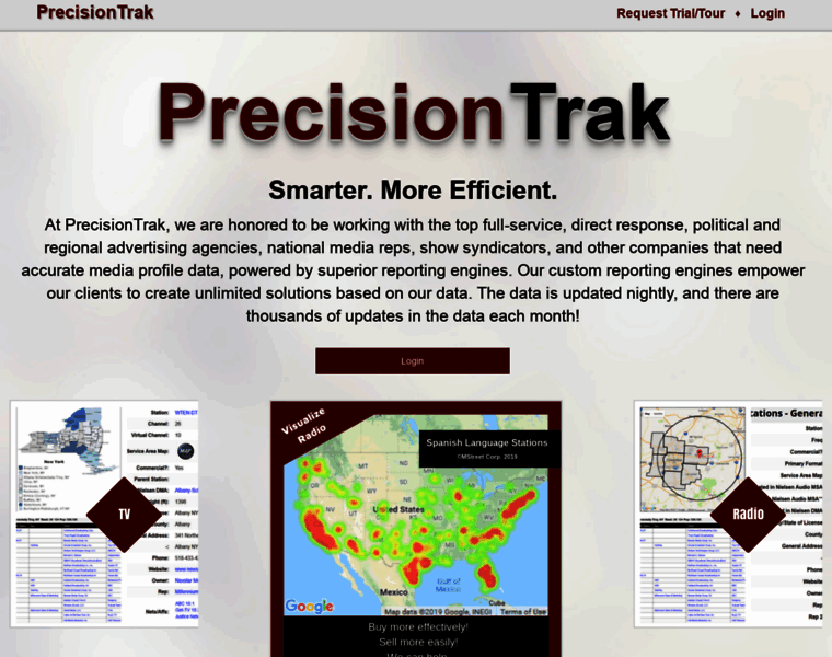 Precisiontrak.com thumbnail