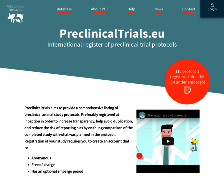 Preclinicaltrials.eu thumbnail