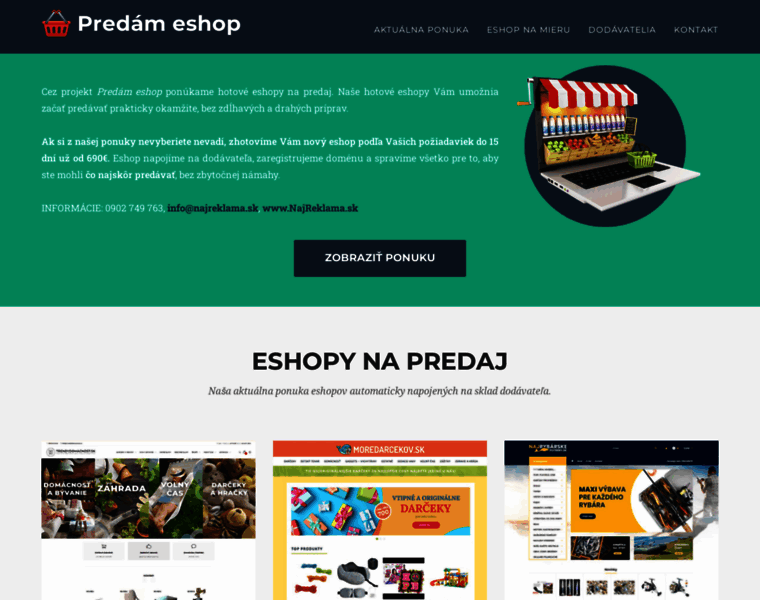Predam-eshop.sk thumbnail