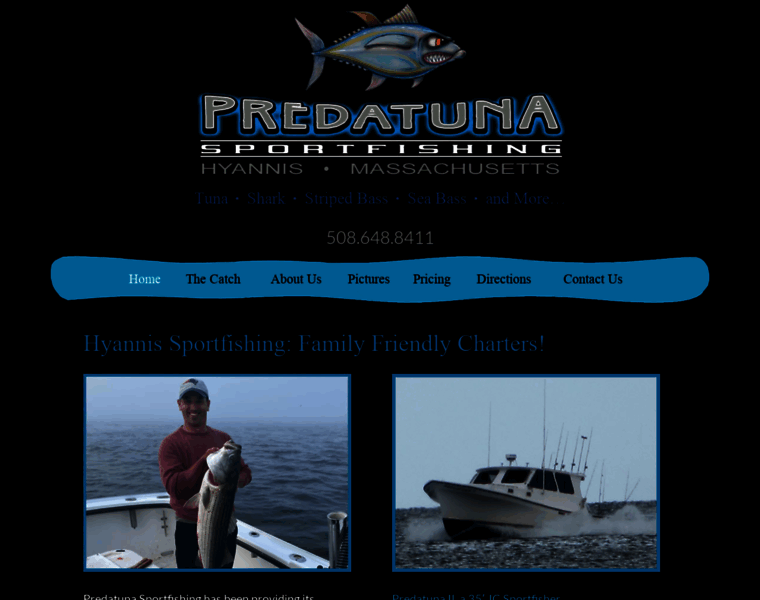 Predatunasportfishing.com thumbnail