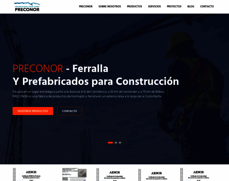 Prefabricadoscostanorte.com thumbnail