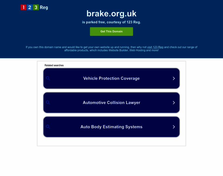 Preferencecentre.brake.org.uk thumbnail