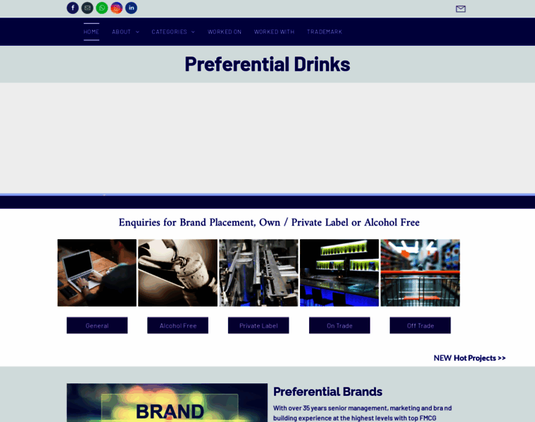 Preferentialbrands.com thumbnail