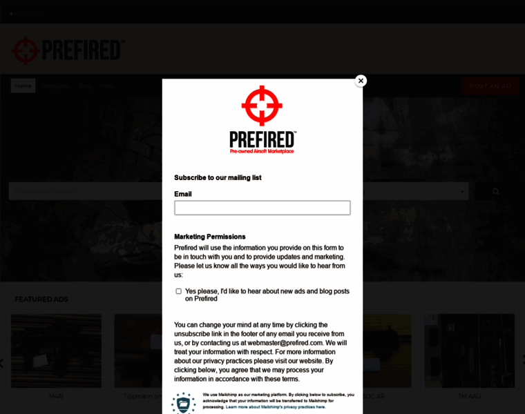 Prefired.com thumbnail