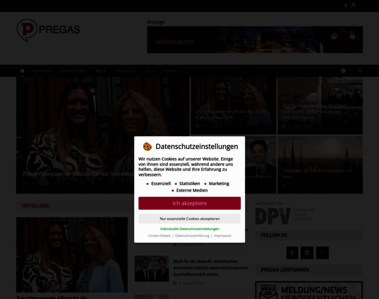 Pregas.de thumbnail