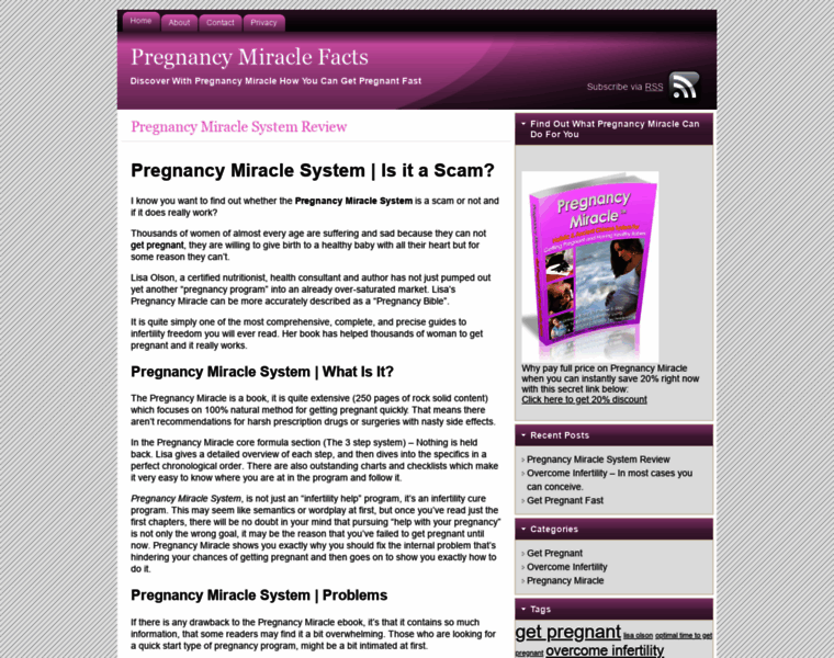 Pregnancymiraclefacts.com thumbnail