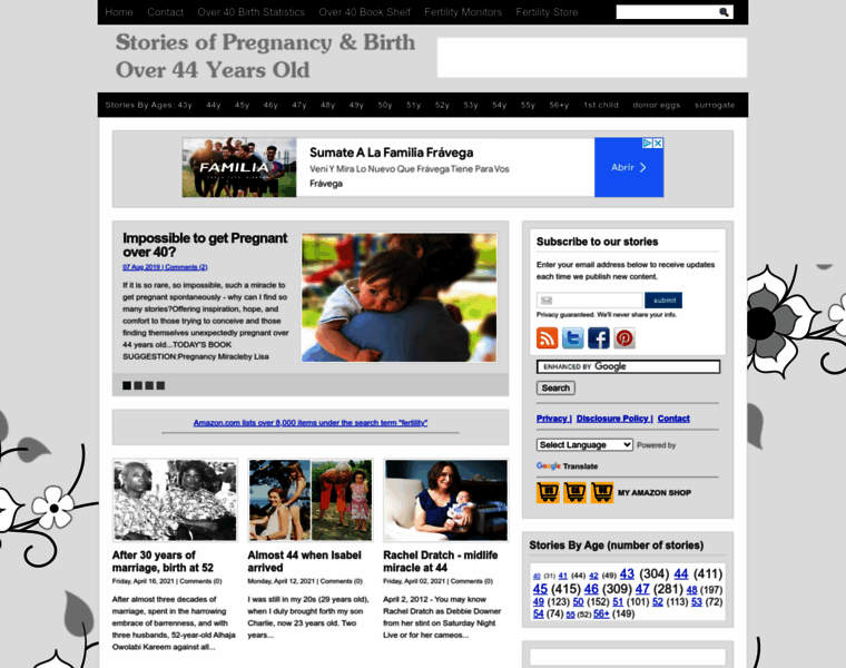 Pregnancyover44.com thumbnail