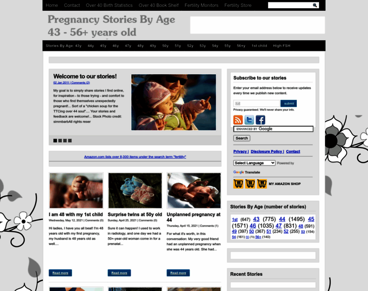 Pregnancystoriesbyage.com thumbnail