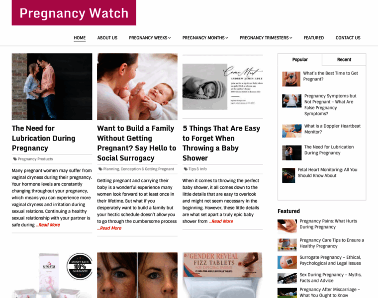 Pregnancywatch.org thumbnail