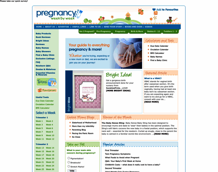 Pregnancyweekbyweek.co.za thumbnail