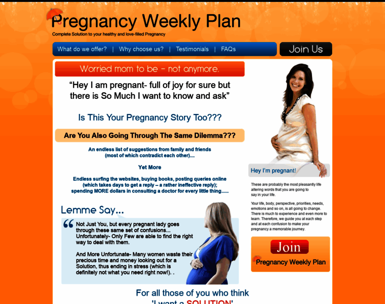 Pregnancyweeklyplan.com thumbnail