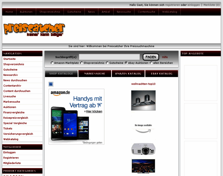 Preiscatcher.de thumbnail
