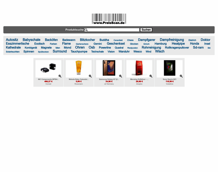 Preisscan.de thumbnail