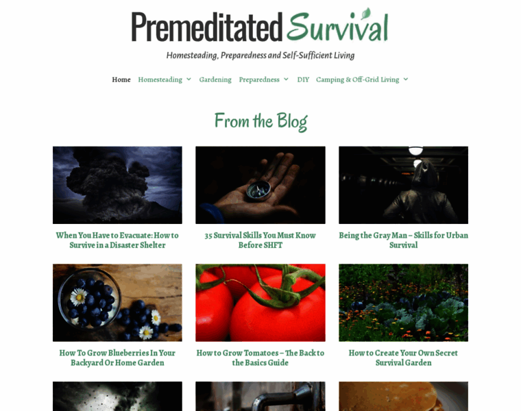 Premeditatedsurvival.com thumbnail