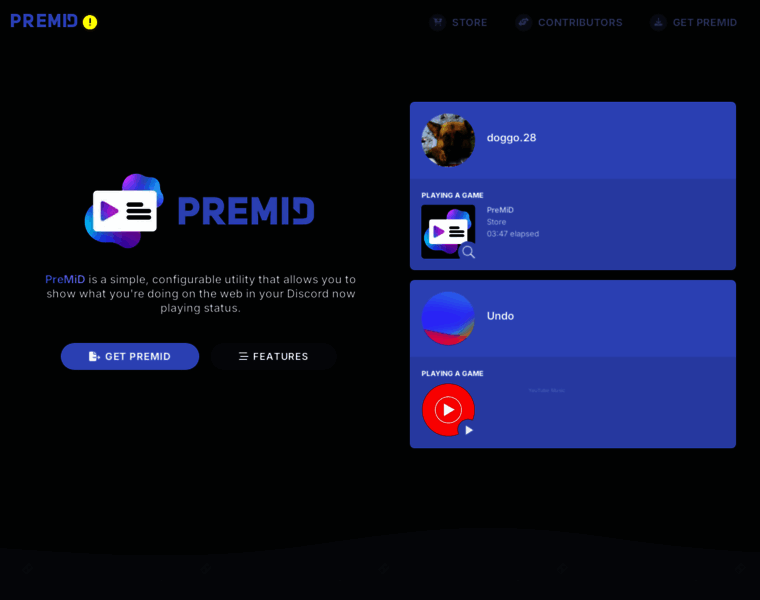 premid.app at WI. Your Discord Activity, Everywhere | PreMiD