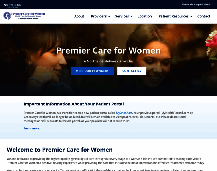 Premiercareforwomen.com thumbnail