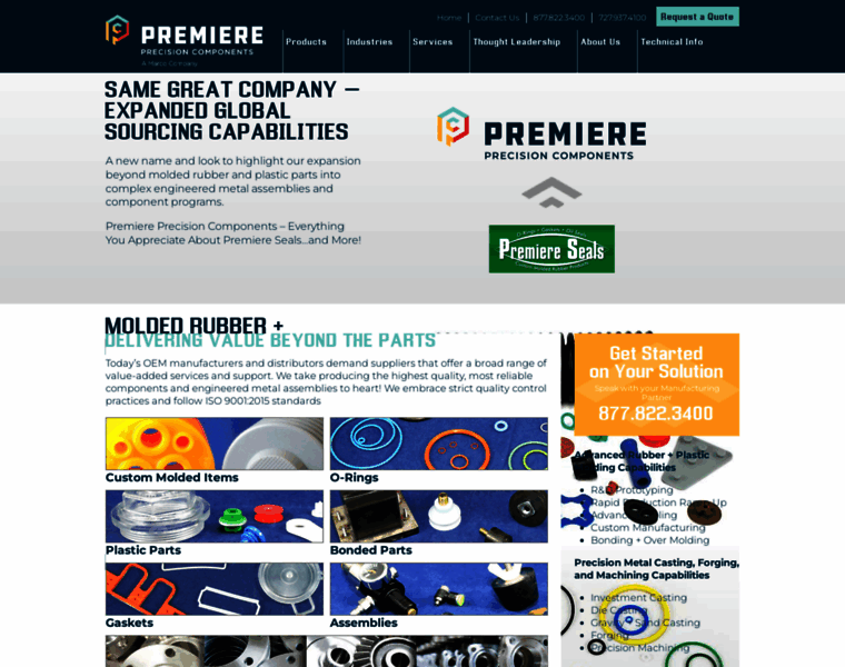 Premiere-components.com thumbnail