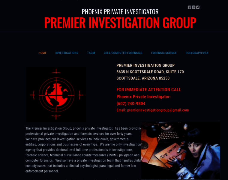 Premierinvestigationgroup.com thumbnail
