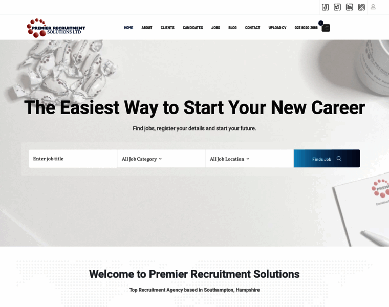 Premierrecruitmentsolutions.co.uk thumbnail