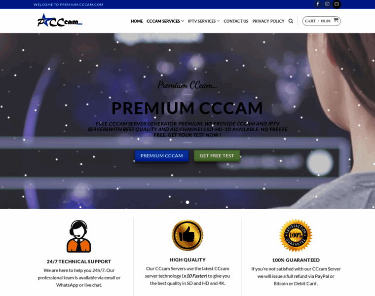 Premium-cccam.com thumbnail