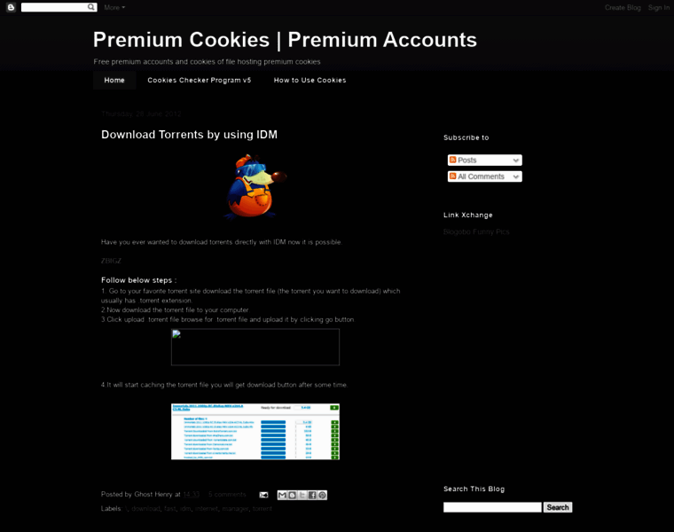 Premium-cookiez.blogspot.com thumbnail