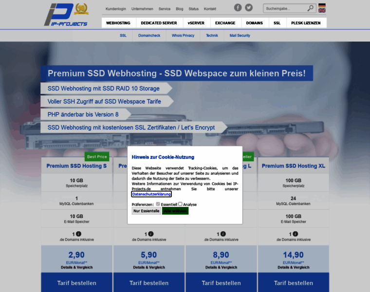 Premium-webspace.net thumbnail