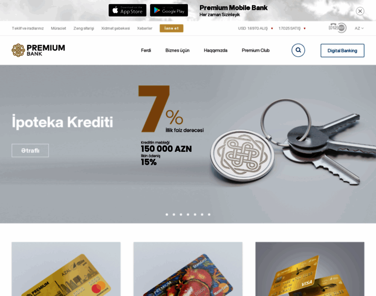 Premiumbank.az thumbnail