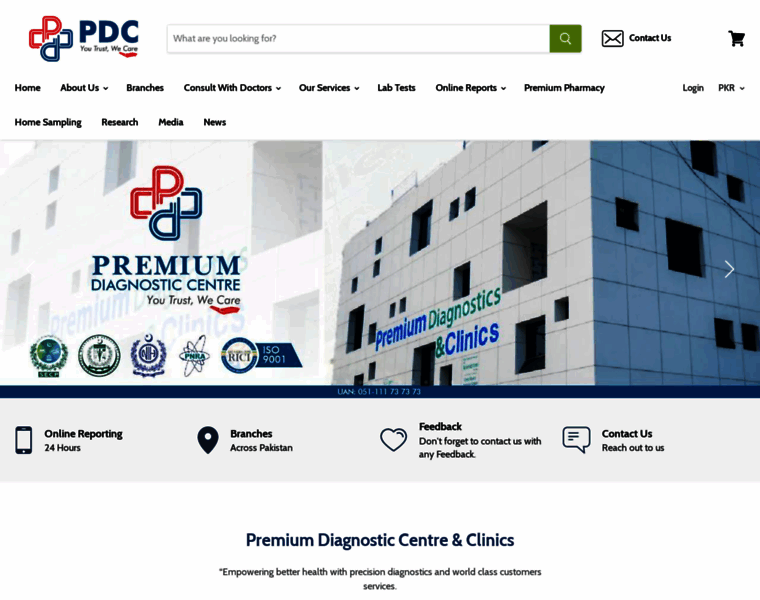 Premiumdiagnostics.pk thumbnail