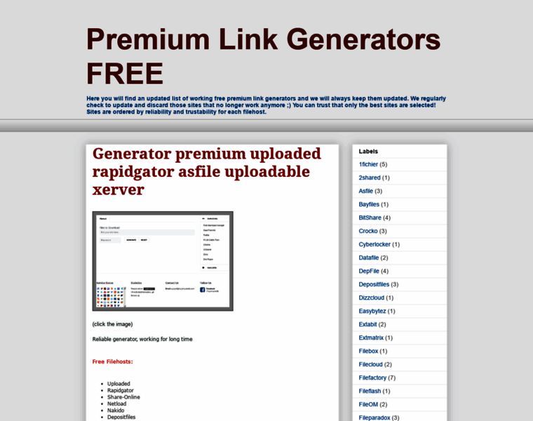 Premiumlinkgeneratorsfree.blogspot.com thumbnail