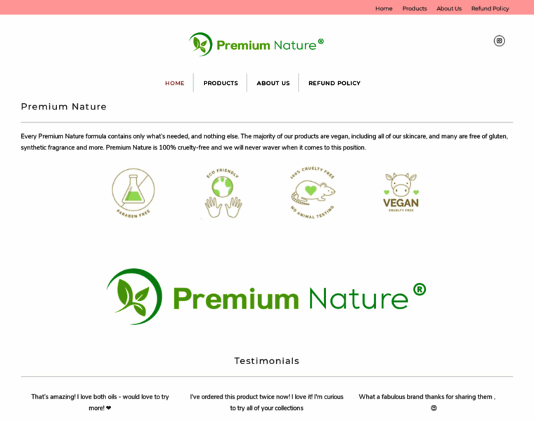 Premiumnature.com thumbnail