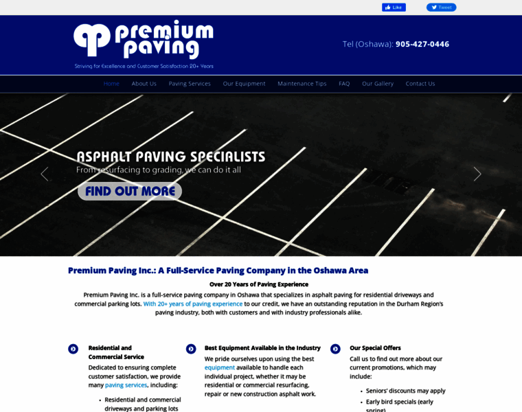 Premiumpaving.ca thumbnail