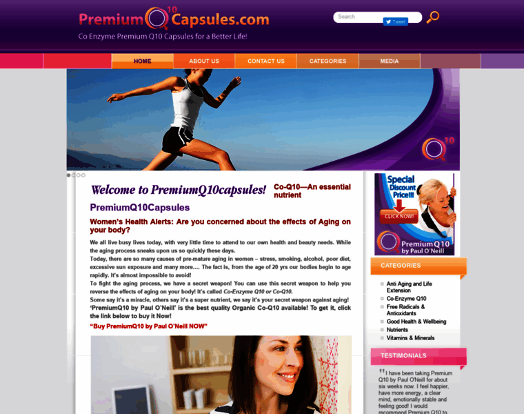 Premiumq10capsules.com thumbnail