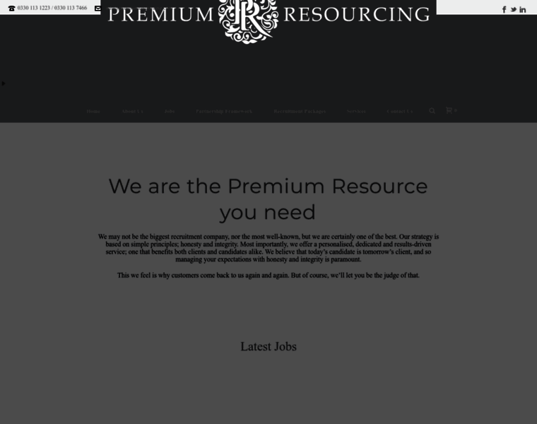 Premiumresourcing.com thumbnail